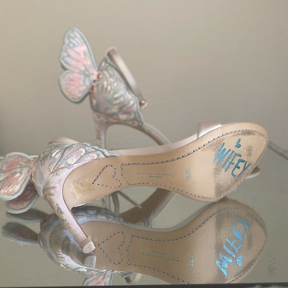 SOPHIA WEBSTER Chiara 85 Butterfly High-heel $795 - Picture 8 of 11